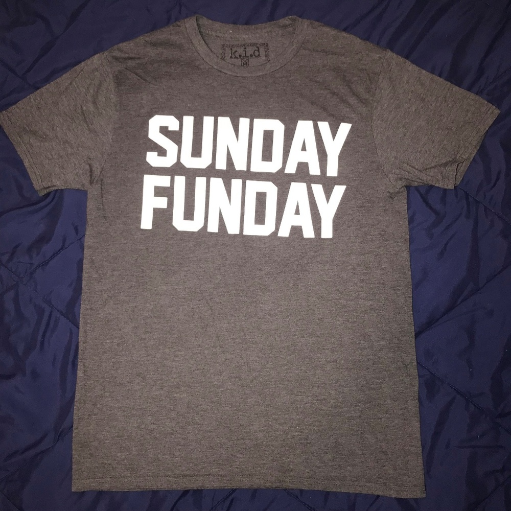 Sunday Funday T-Shirt by k.i.d. Dangerous Grime Co